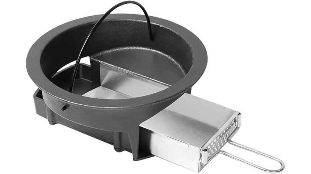 kamaster cast iron ash can