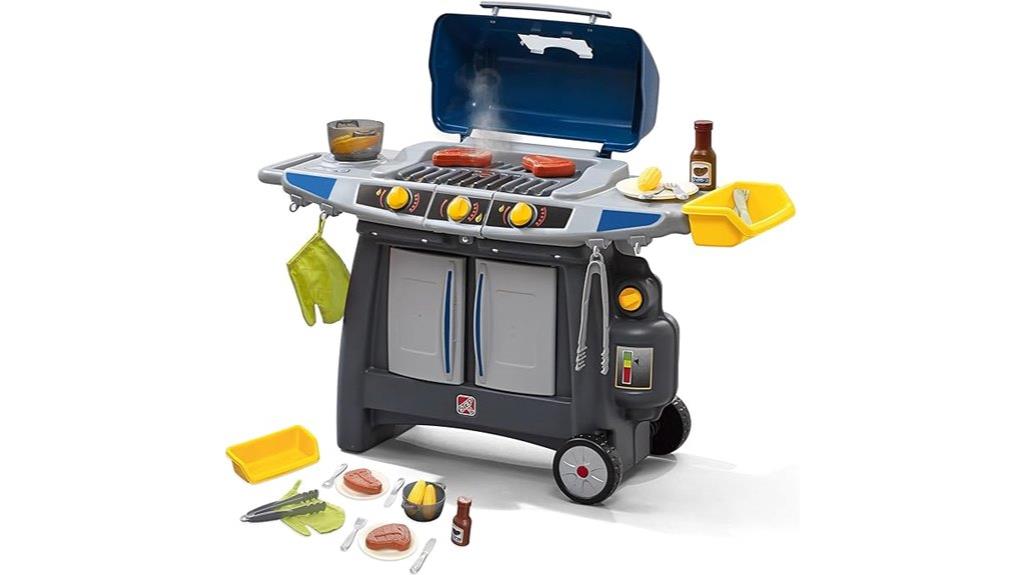 kids barbecue playset