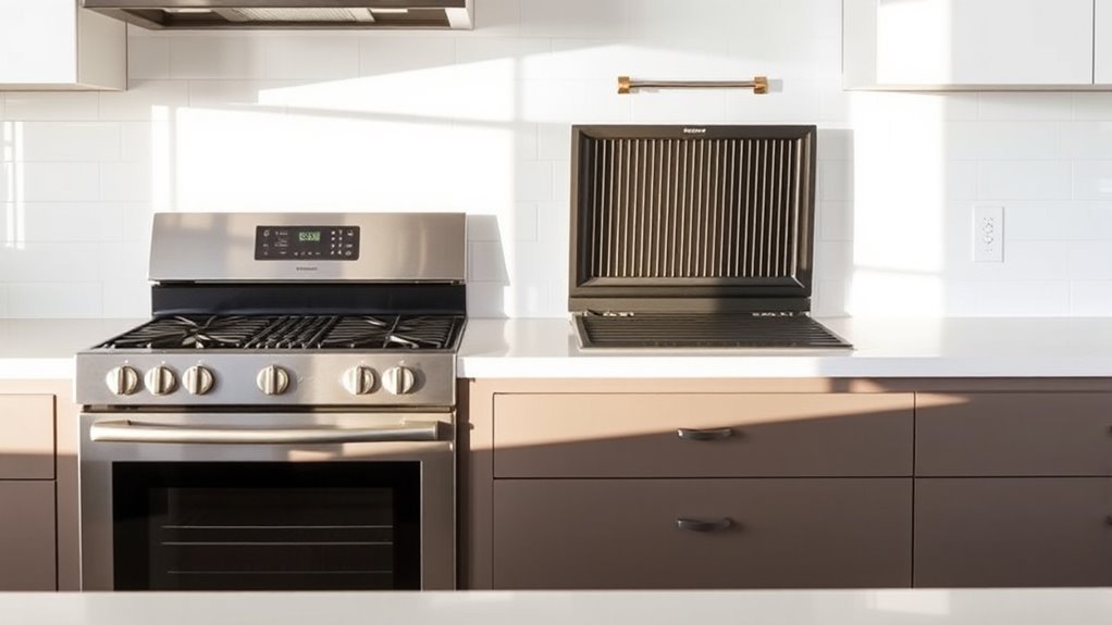 kitchen safety clearance standards