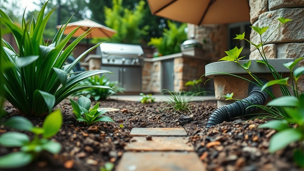 landscaping and drainage costs