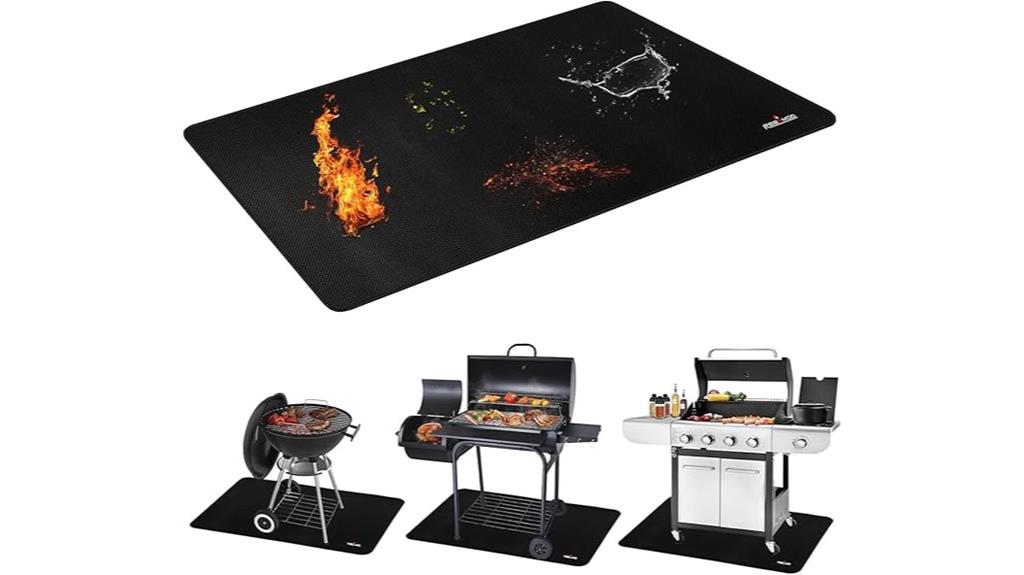 large grill mat dimensions