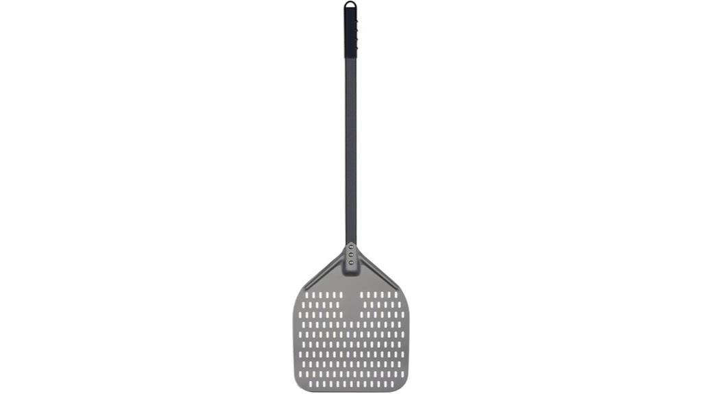 large perforated pizza peel