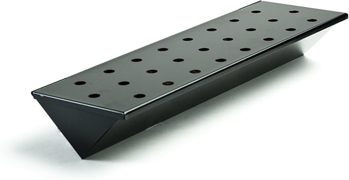 large v shaped smoker box