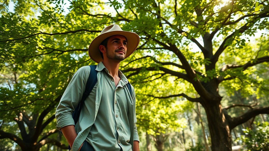 layered sun protection clothing