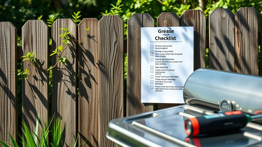 maintain grease management routines