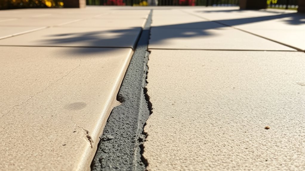 maintain joints and grout