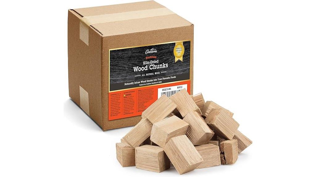 maple wood smoking chunks
