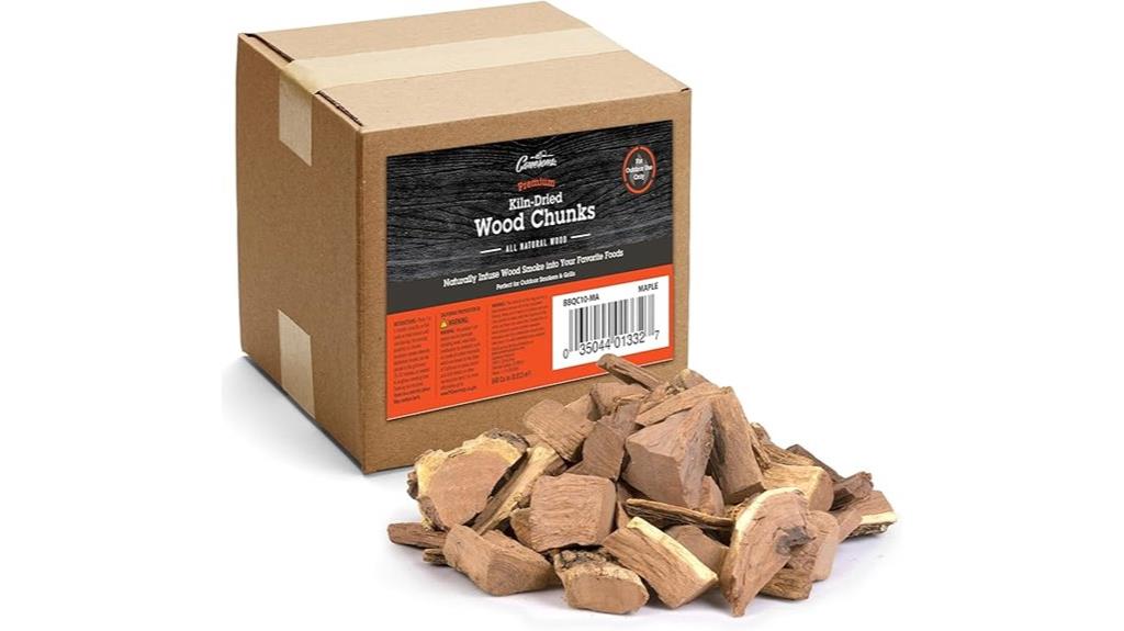 maple wood smoking chunks