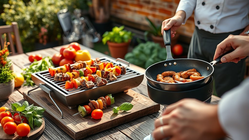 master multi course outdoor cooking