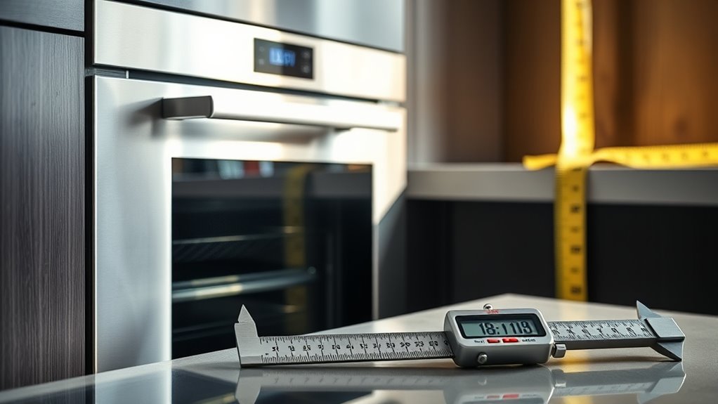 measure appliance clearance accurately