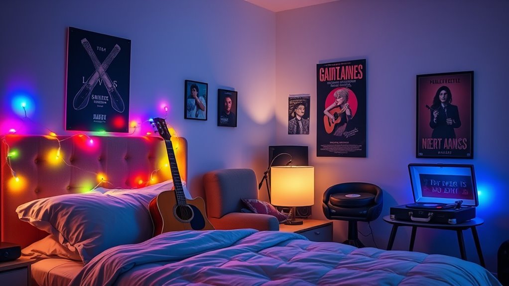 music and lighting experimentation