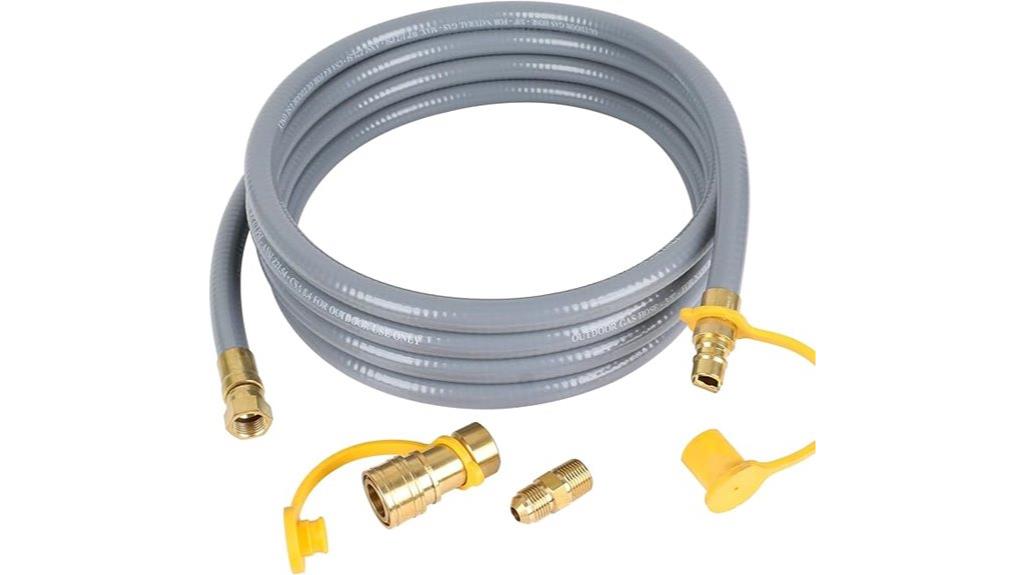 natural gas grill hose