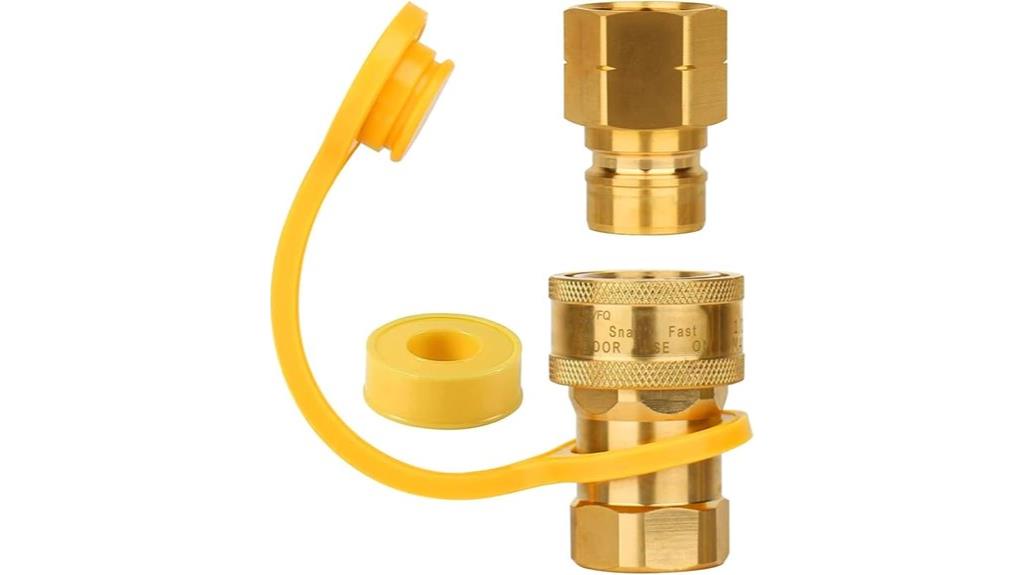 natural gas quick connect fittings