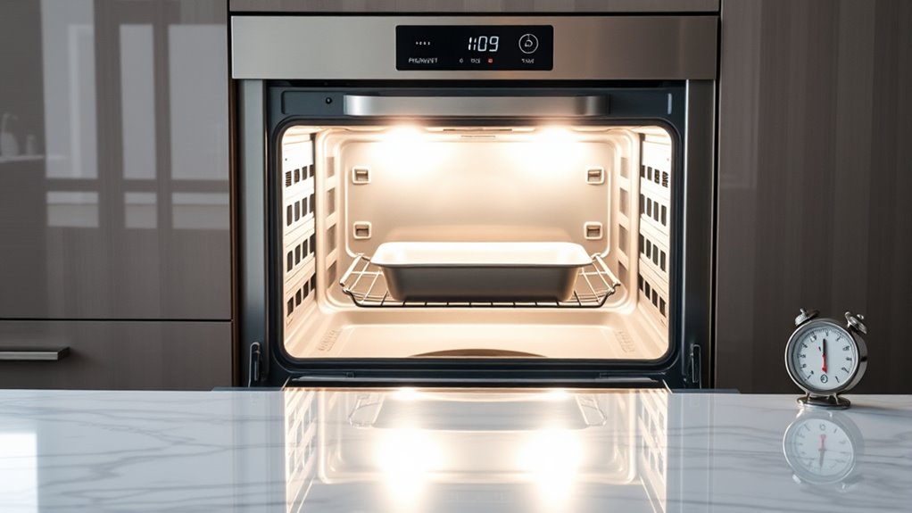 optimal oven preheat timing