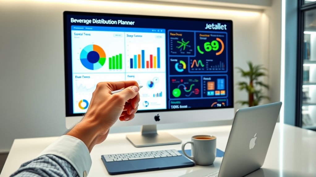 optimize beverage distribution balance