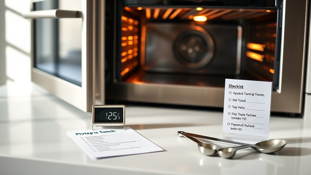 optimize oven preheating timing