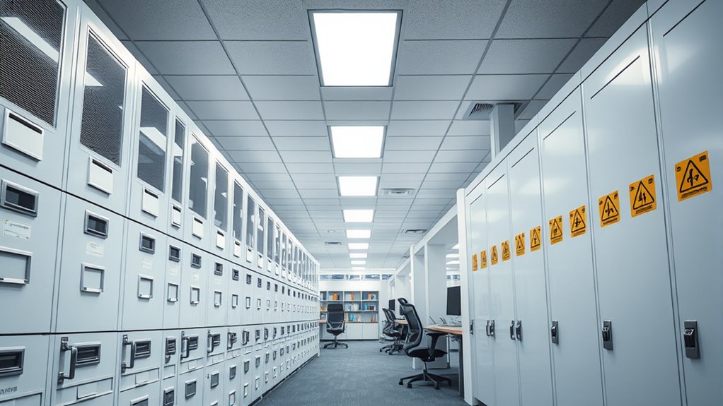 organized efficient workspace zones