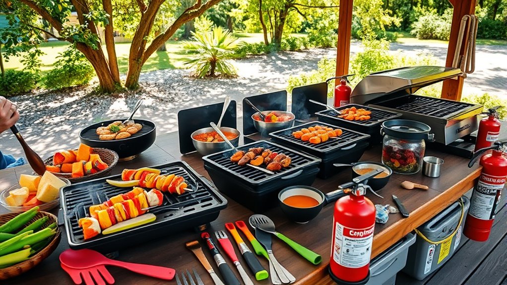 organized safe cooking coordination