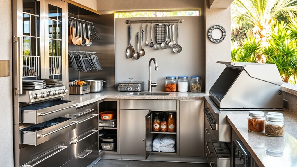 organized weatherproof storage solutions