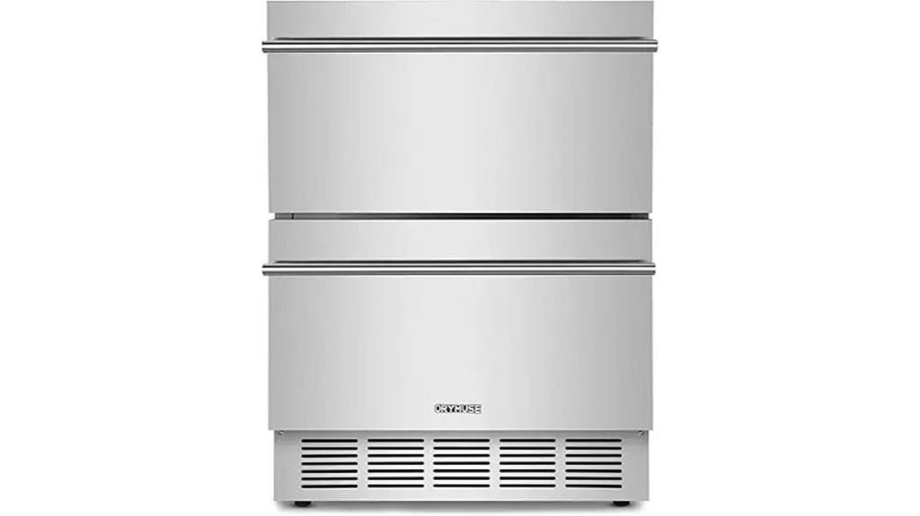 outdoor 24 inch beverage refrigerator