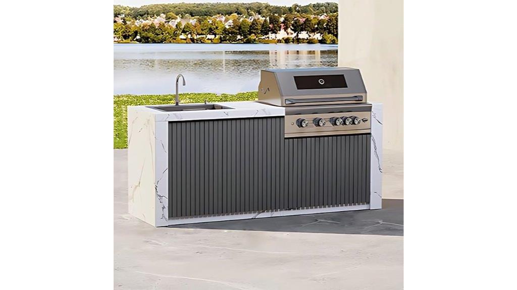 outdoor bbq kitchen cabinets