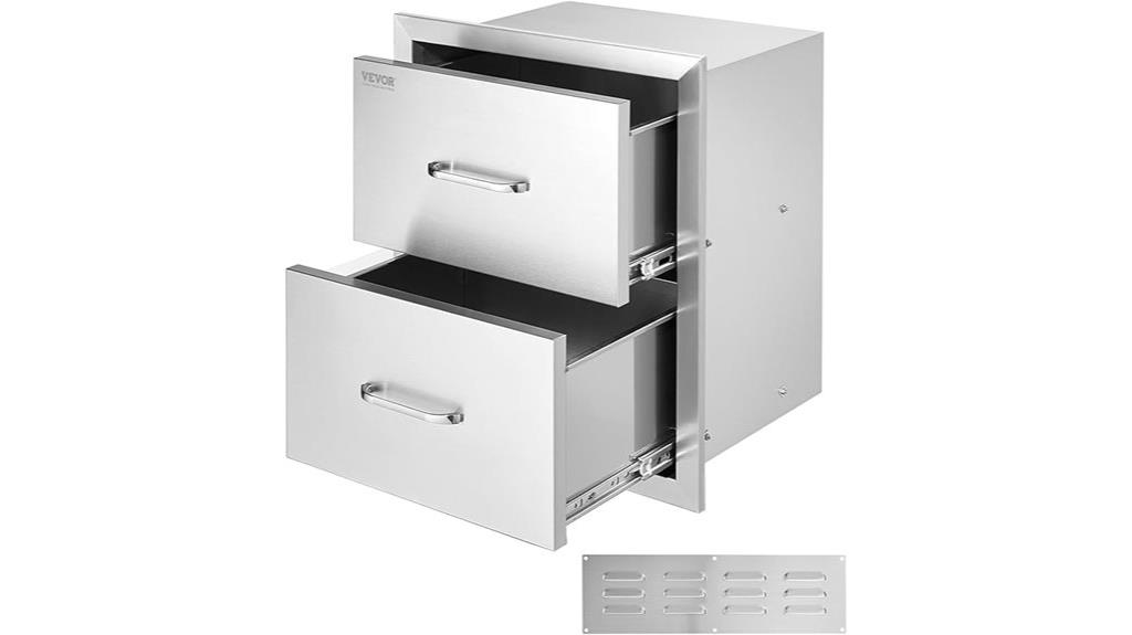 outdoor bbq kitchen storage