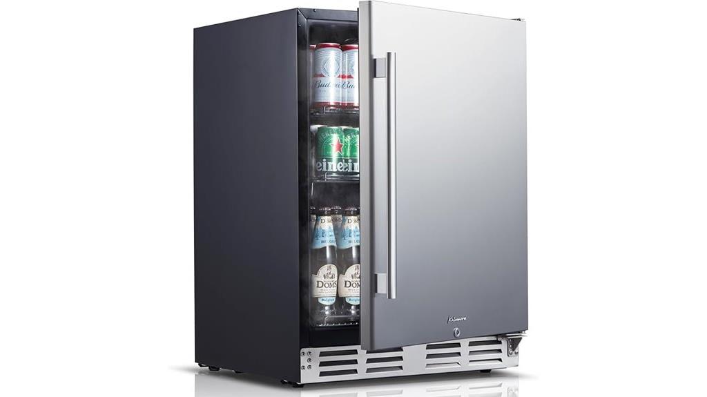 outdoor beverage fridge
