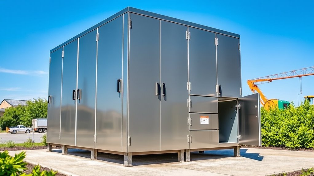 outdoor cabinet building standards