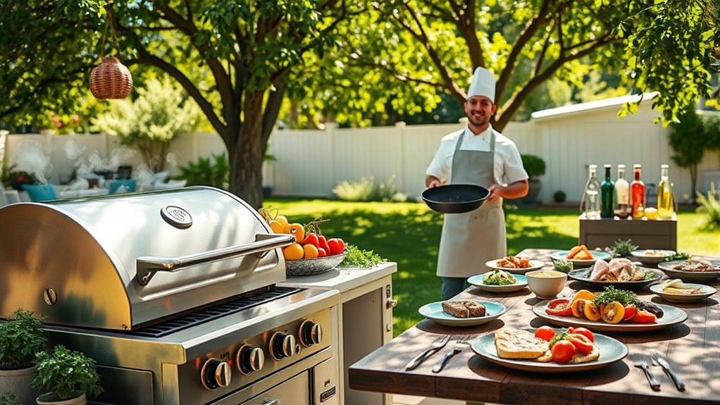 outdoor cooking flow glossary