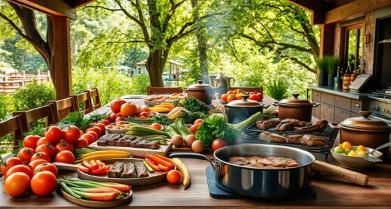 outdoor cooking flow rules