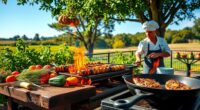 outdoor cooking multi course essentials