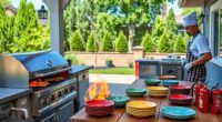 outdoor cooking safety planning