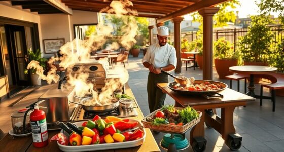 outdoor cooking safety tips