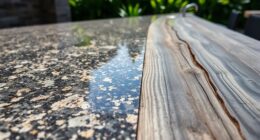 outdoor countertop material tips