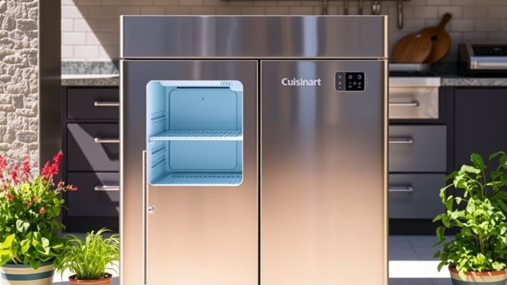 outdoor fridge selection considerations