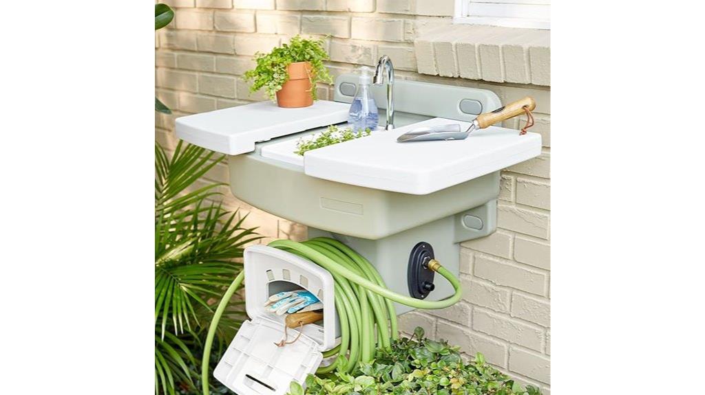 outdoor garden sink