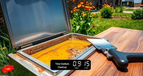 outdoor grease management tips