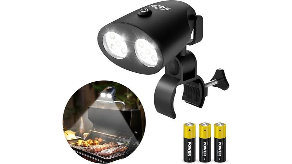 outdoor grill illuminating accessory