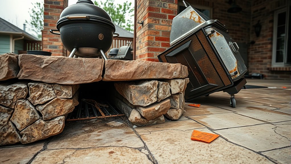 outdoor kitchen repair costs