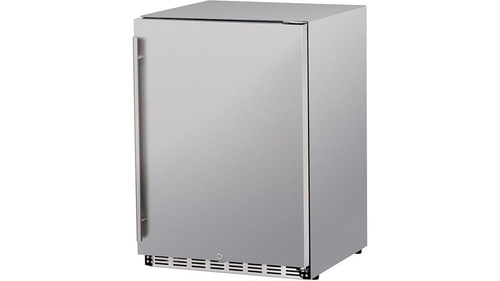 outdoor rated fridge