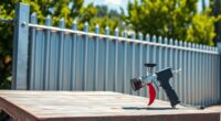 outdoor rust prevention maintenance
