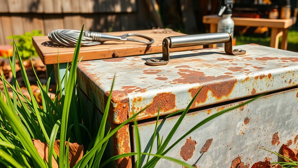 outdoor rust prevention tips
