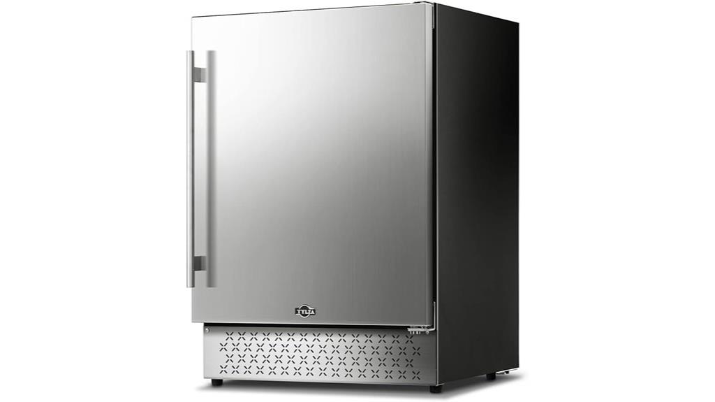 outdoor stainless beverage cooler