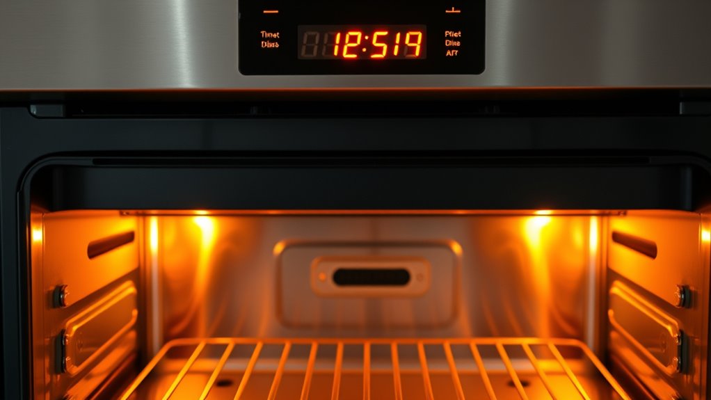 oven door and heating issues