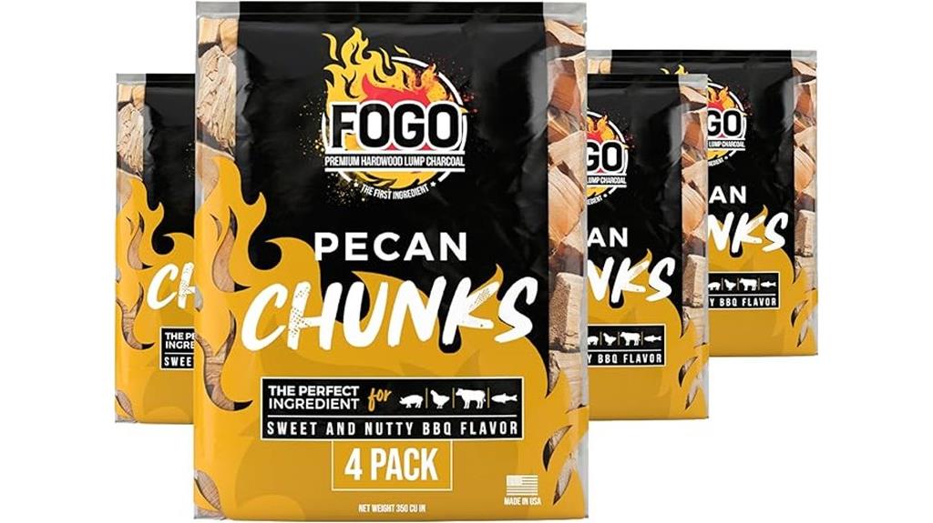 pecan wood grilling chunks