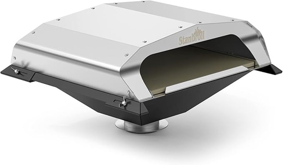 pellet grill pizza attachment