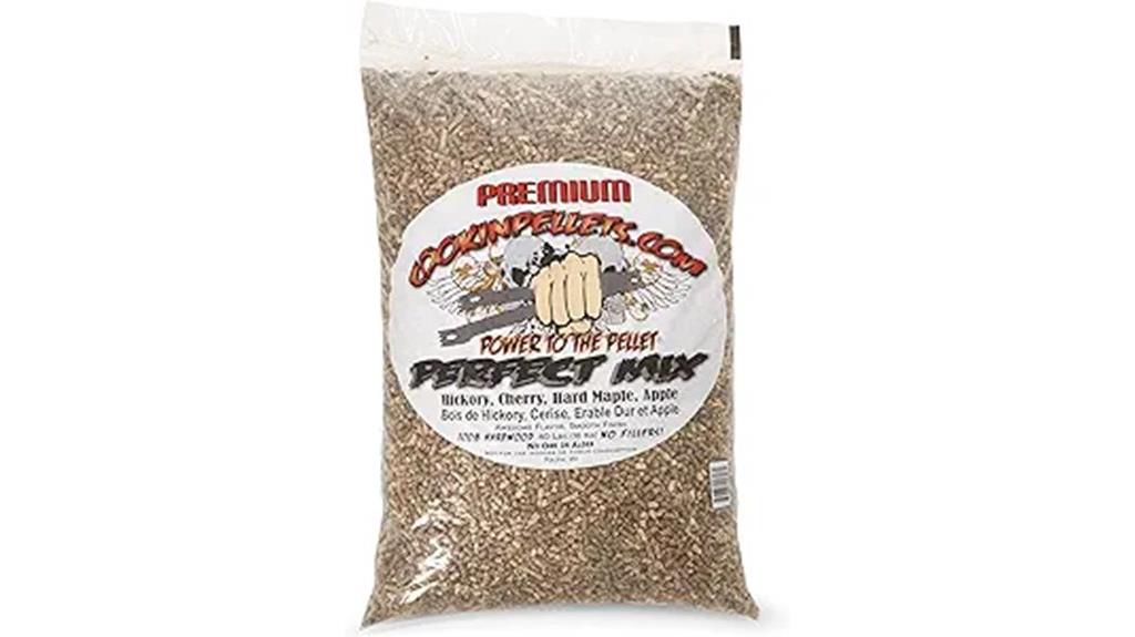perfect hardwood pellet mix
