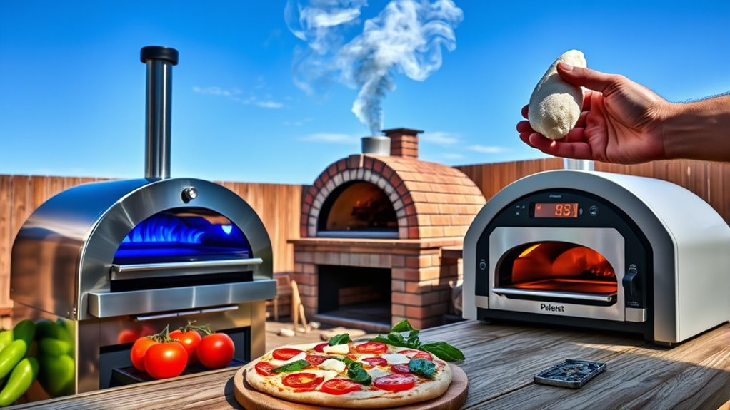 pizza oven fuel comparison