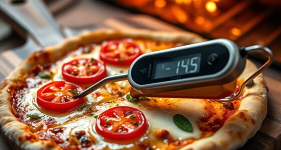 pizza temperature measurement tips
