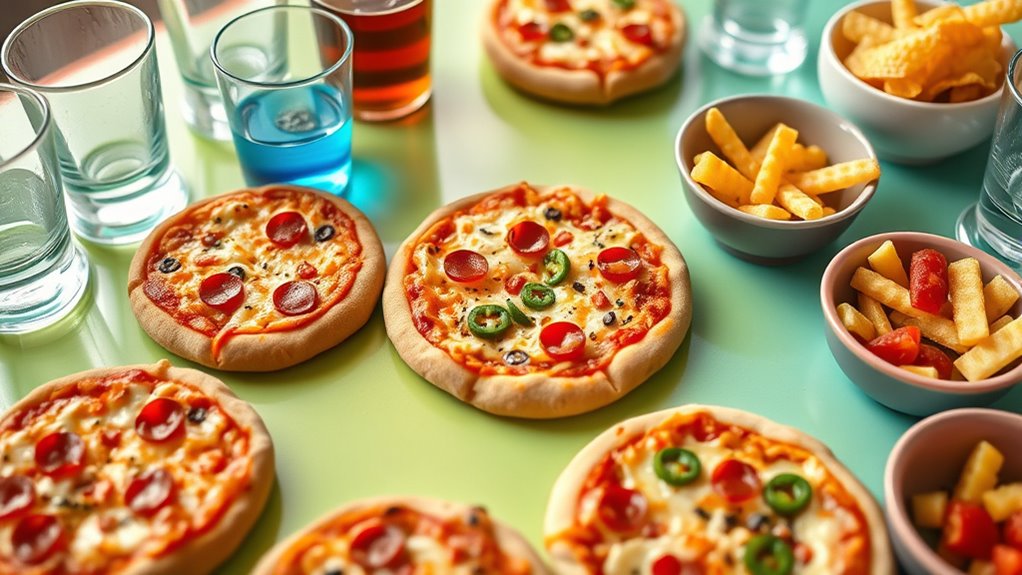 plan drinks and sides